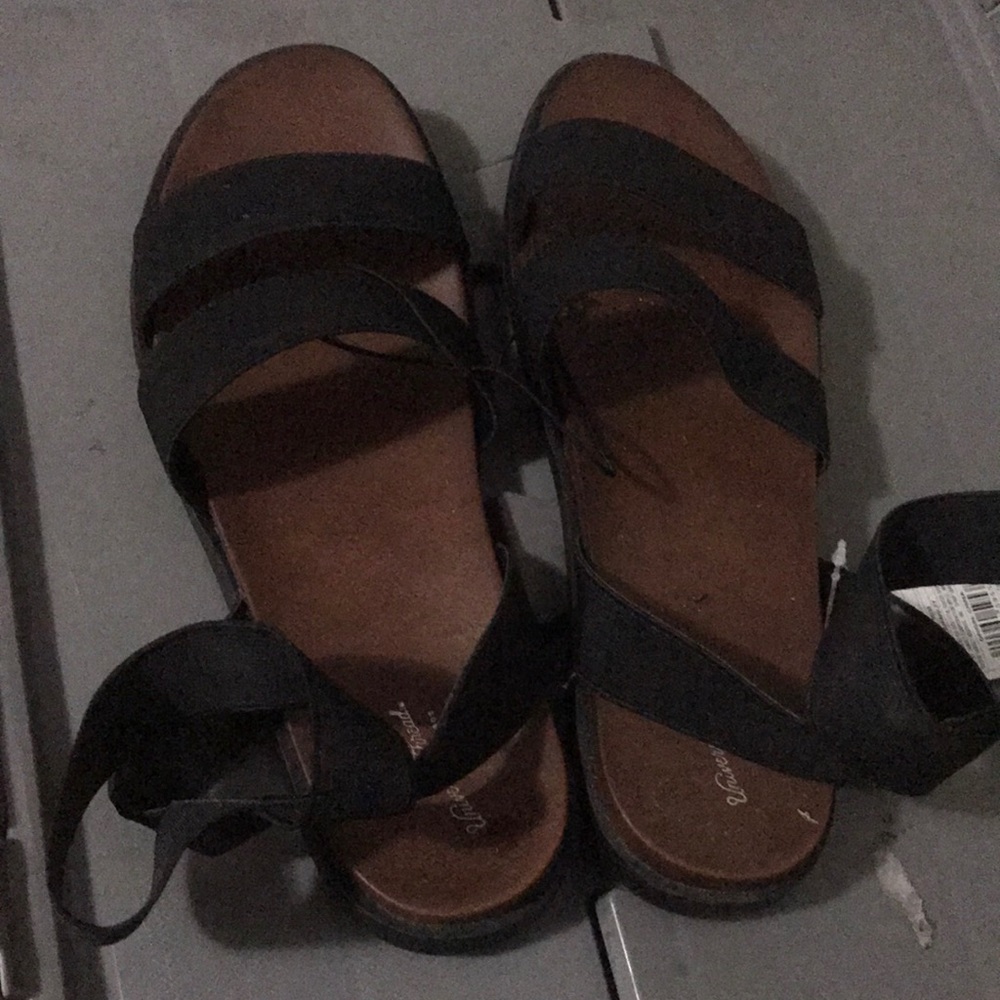 Black sandals